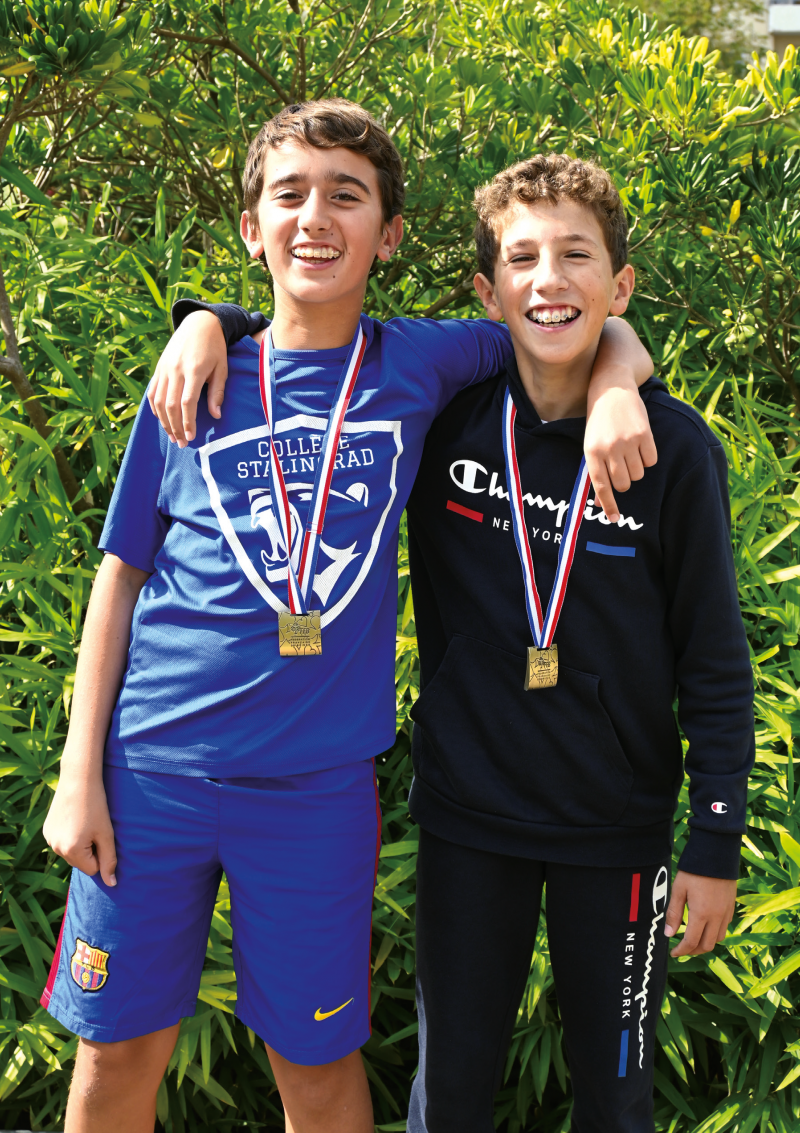 Basile Ferraoun et Maxime Suaudeau